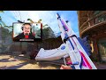 This STREAMER Called me a HACKER for using this GRAU 5.56 Gunsmith from #1 Player