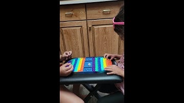 Big Pop it Fidget Toy Board Game #shorts