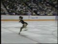 Midori Ito 伊藤 みどり (JPN) - 1988 Calgary, Figure Skating, Ladies' Short Program (US ABC)