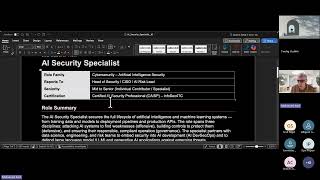 🎥 Session 1 Recording Now Available – AI Security Specialist Live Workshop