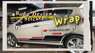 CHEVROLET SPARK Body Sticker wrapping