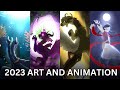 My 2023 art and animation  art reel