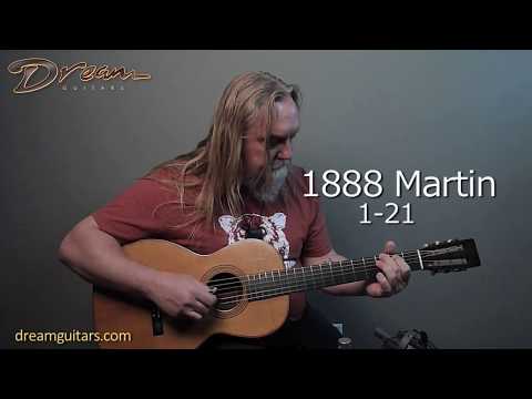 1888 Martin 1-21 Brazilian Rosewood/Spruce - YouTube