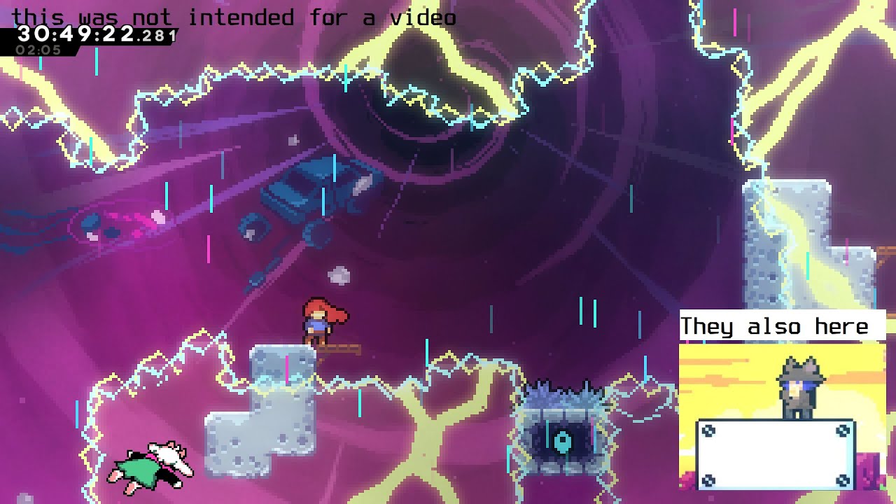 Celeste Chapter 9 final end screen completion or something - YouTube