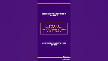 Instantly Create Strong, Secure Passwords #shorts #dataprotection #cybersecurity