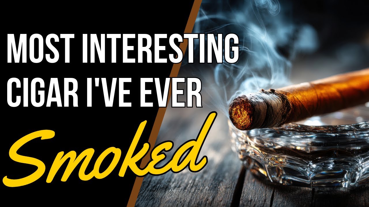 Самая интересная сигара в моей жизни! #cigarlife