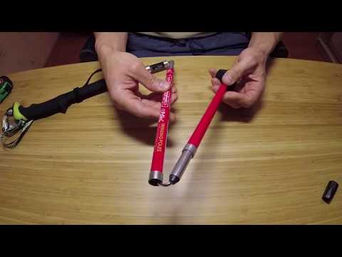 Карбоновые складные палки для трейлраннинга. Обзор #2.