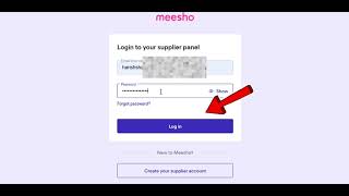 MEESHO Seller Account Password Reset Kaise Kare | Forgot Password Problem Solution