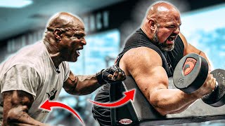 TRAINING ARMS WITH RONNIE COLEMAN 8X MR. OLYMPIA