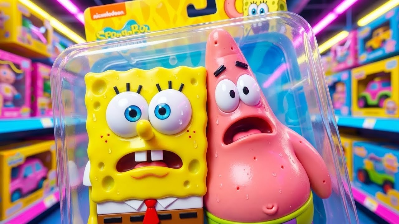 SpongeBob Turned Into A PLASTIC TOY!🧽🧸 Satisfaction 3D | Epic 4K SpongeBob Animation