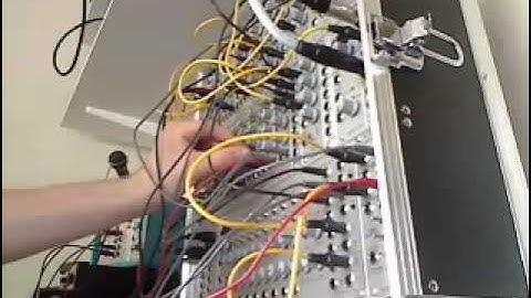 Modular patch on Doepfer A-100