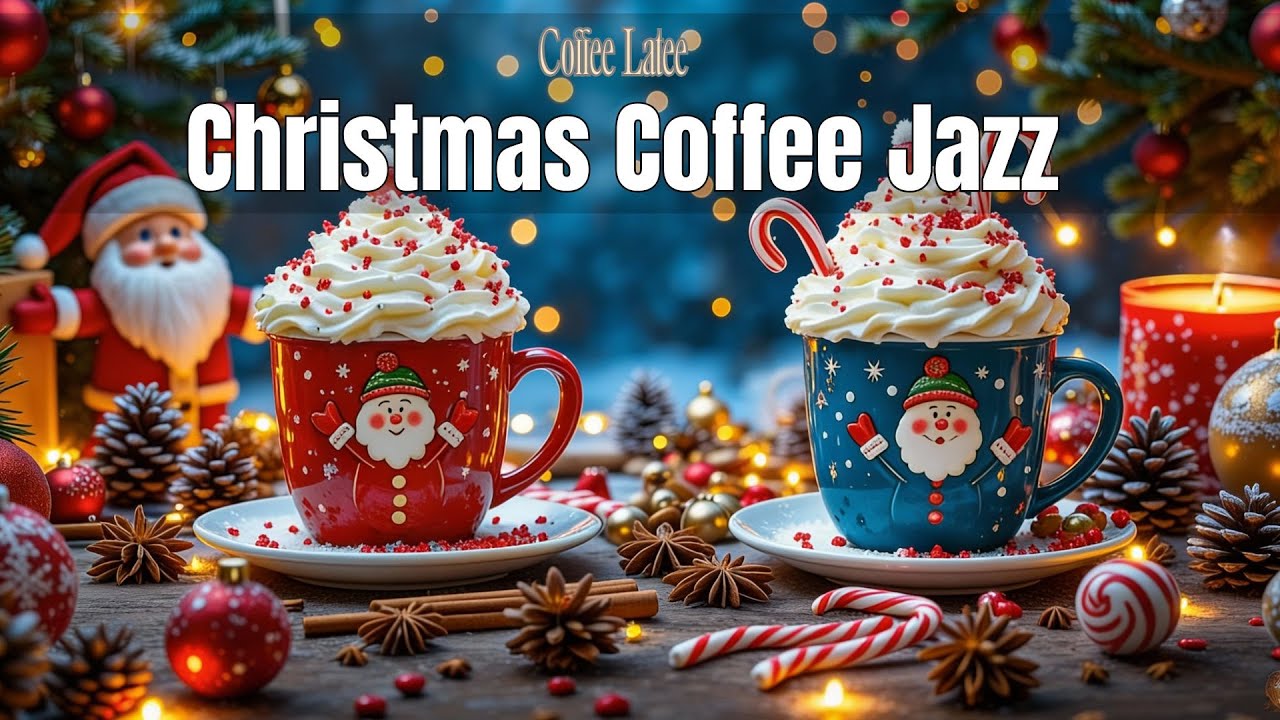Holiday Coffee Jazz  Music LIVE 🎄 Relaxing Christmas Vibes
