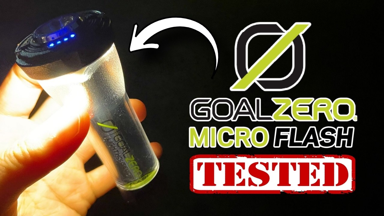 Goal Zero Lighthouse Micro FLASH Review (15 Tests!) - YouTube