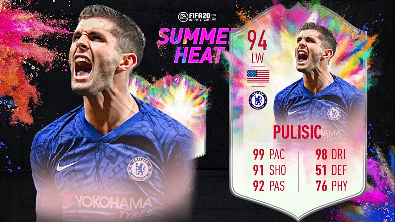 FIFA 20: CHRISTIAN PULISIC 94 SUMMER HEAT PLAYER REVIEW I FIFA 20 ULTIMATE TEAM