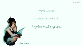 ITZY (있지) Walk [Han/Rom/Ina] Color Coded Lyrics Lirik Terjemahan Indonesia