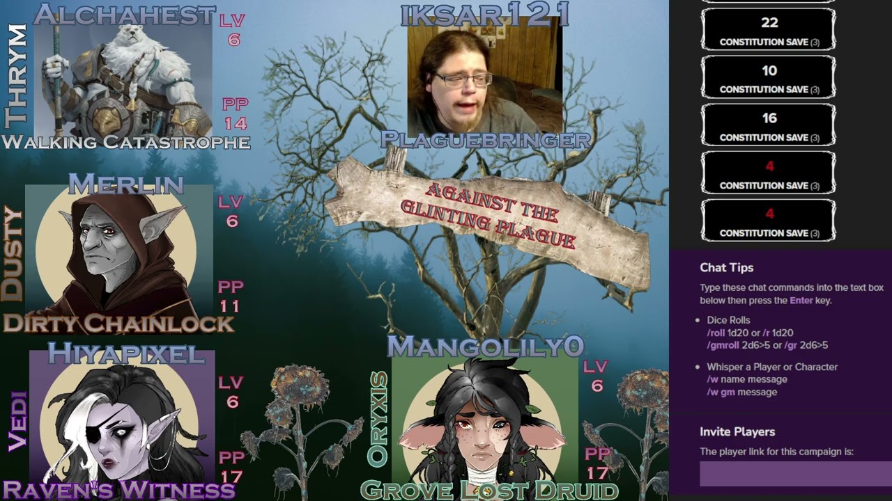 D&D 5e Mini series Against the Glinting Plague- Session 4: Half rotted wood