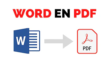 Comment Convertir Un Fichier Word En PDF 