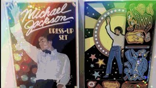 opening a sealed Michael Jackson 1984 dress up set (big deluxe version)