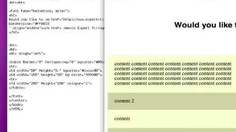 Uneven Tables in HTML: Part 3