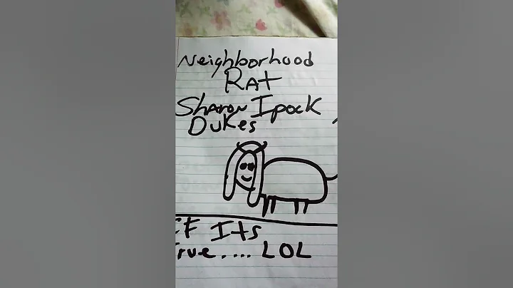 48- SHARON DUKES RATS ON NEW NEIGHBOR. IF ITS EVEN...