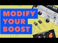 Modifying an electro harmonix lpb1 boost into a fuzz  episode 2 of short circuit