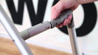 How to set up a Lite Wave Fabric Exhibit by Nimlok screenshot 4