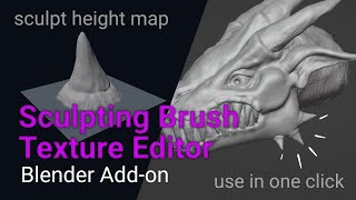 Sculpting Brush Texture Editor - Blender Addon Sculpting Brush Texture Editor - Blender Addon