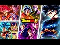 Using every dbs saga team in pvp dragon ball legends