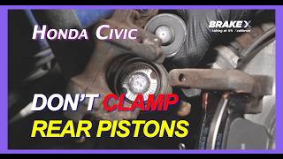 Avoid This 2016-2025 Honda Civic Rear Brake Mistake! Watch THIS Before BRAKE-X Pads & NYX Rotors