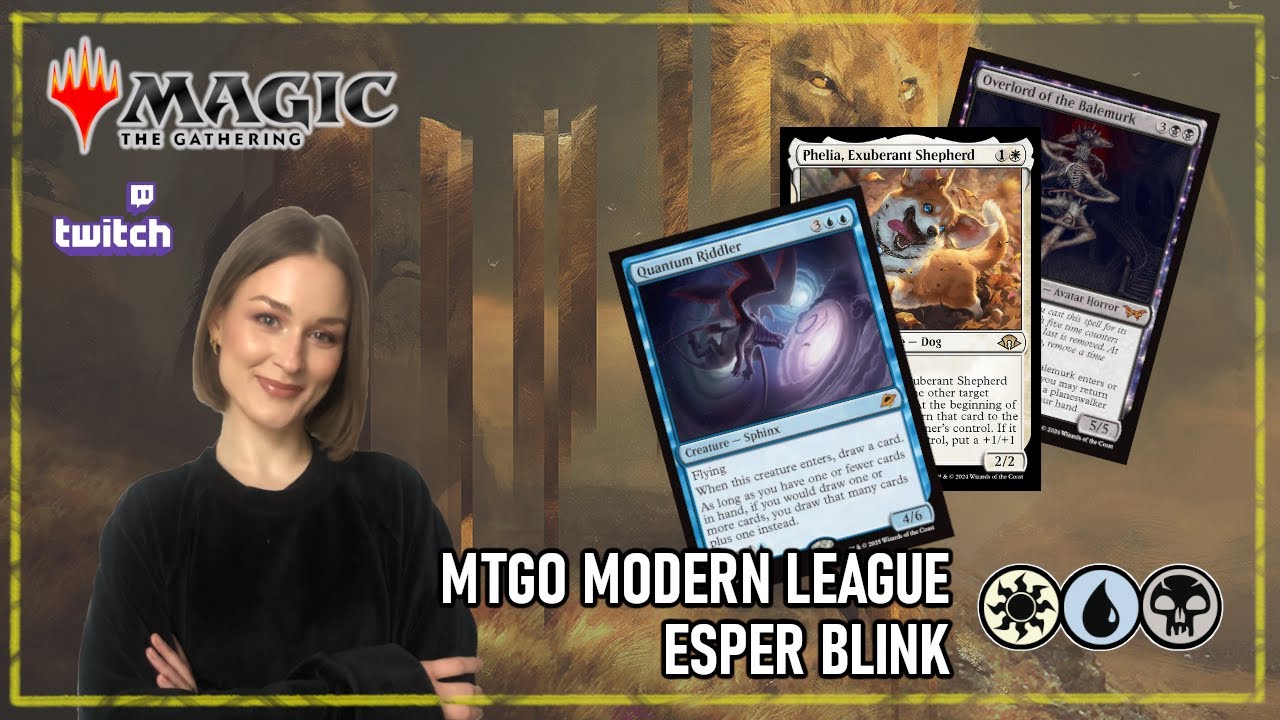 MTGO MODERN League ft Esper Blink 
