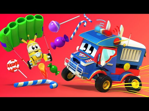 halloween:-pikachu-is-a-flying-rocket!-|-super-truck-|-car-city-world-app