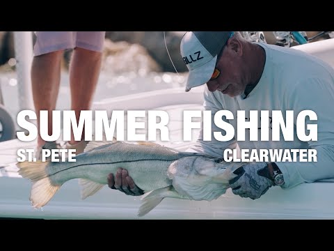 Summer Fishing in St. Pete-Clearwater, Florida | With Captain Mike Anderson & Captain Dylan Hubbard