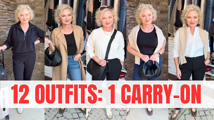 My CARRY-ON ONLY Fall Travel Capsule Wardrobe: Pack Light, Look Great!