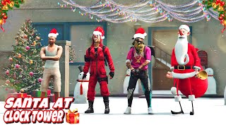 Santa Came at Clock Tower on Christmas 🎅 🎄|Fearless Man FF