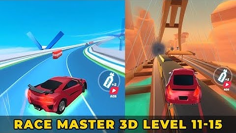 Race Master 3D Gameplay Level 11 -15