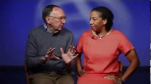 Jack Dangermond and Prof. Dawn Wright  -- 2012 Esri Oceans Summit
