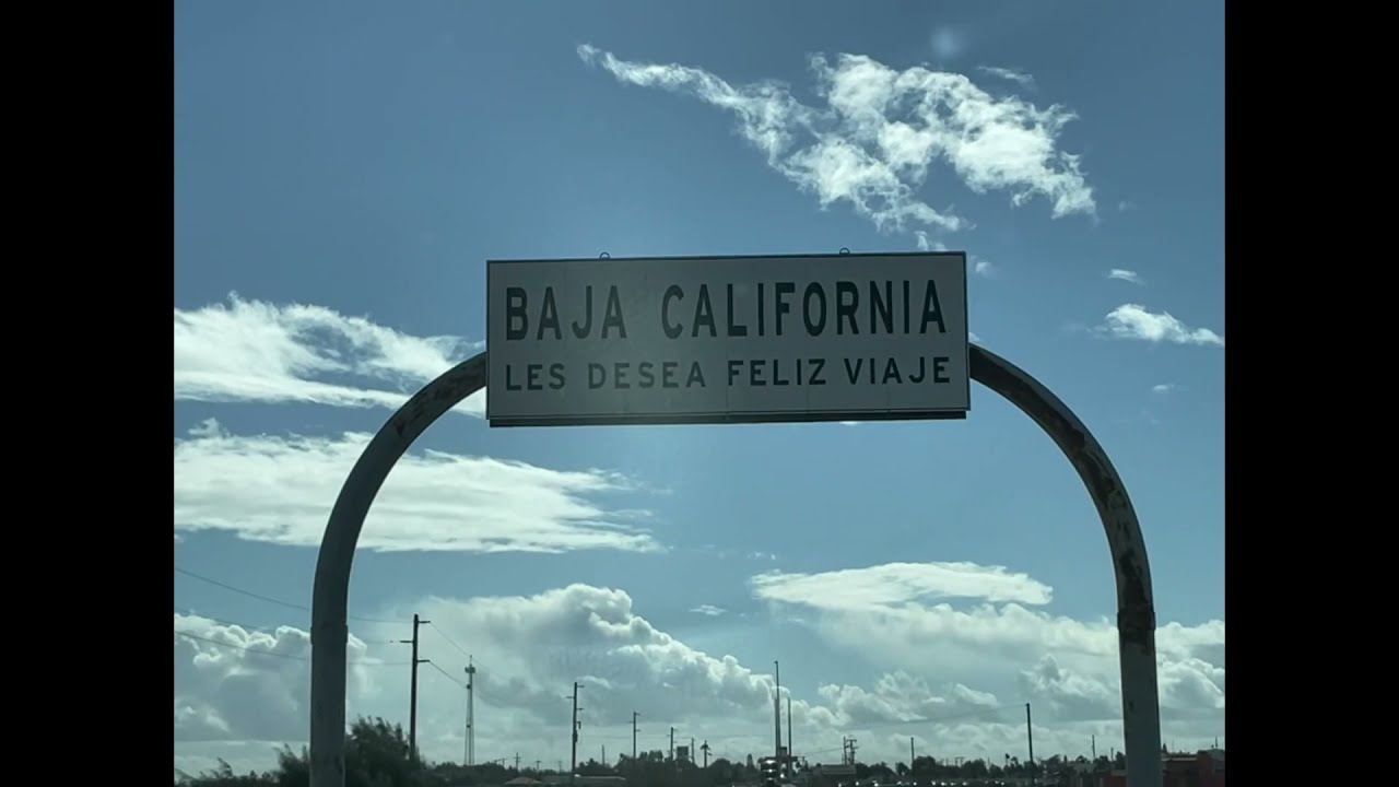 Baja drive to the sea of Cortez near Loreto Mexico road trip