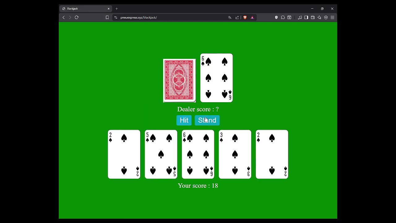 Blackjack Game | JavaScript