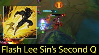 Flash Lee Sin Second Q Damage
