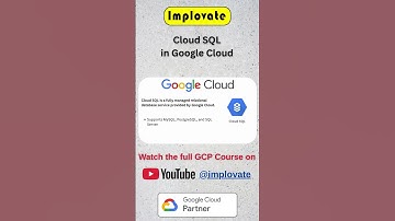 What is Cloud SQL in Google Cloud? 🗄️ | Managed Database Service Explained | GCP #implovate #gcp