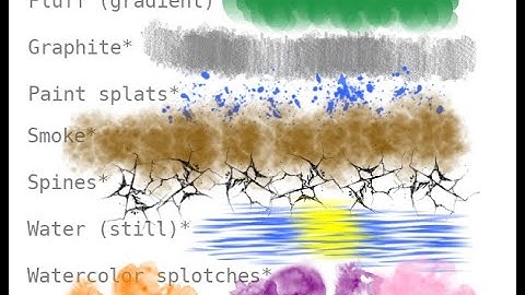 New brushes for Tux Paint 0.9.34