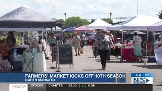 North Mankato Farmers’ Market kicks off 10th season North Mankato Farmers’ Market kicks off 10th season