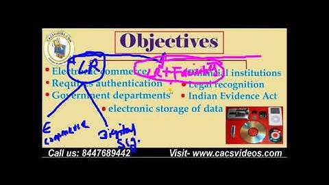 CA Final ISCA May / Nov 2018 FTR CH - 7 Information Technology Regulatory Issues (Demo Lecture)