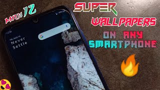 Miui 12 super live wallpapers in any smartphone ft. Redmi note 7/7s/7pro | super wallpapers 2020 😍 screenshot 2
