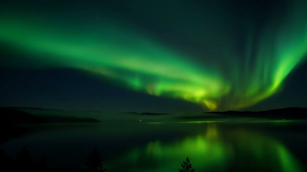 Aurora Borealis Meditation 🌌 Deep Inner Peace & Healing Energy