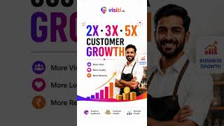 📈 2X • 3X • 5X CUSTOMER GROWTHMore visits.More loyalty.More revenue. #businessgrowth #localbusiness