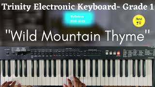 Wild Mountain Thyme | Grade 1 | Trinity Digital Keyboard | Arvi School of Music