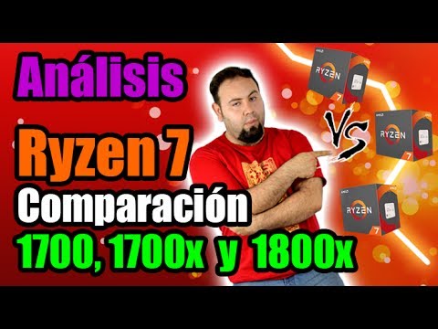 Vídeo: Revisión De Ryzen 7 1700 Y 1700X: ¿mejor Que El 1800X?
