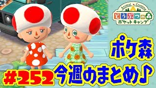 1週間のまとめ！【ポケ森】#252 20180810