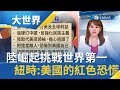 美國膽怯了!? 中國崛起挑戰美國世界第一寶座 美社會充滿濃厚"恐中"氣息 紐時形容:美國的紅色恐慌|主播 王志郁|【大世界新聞】20190723|三立iNEWS